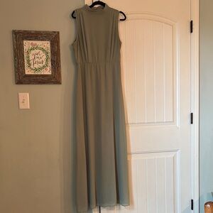 Lulu’s Sage Green Gown